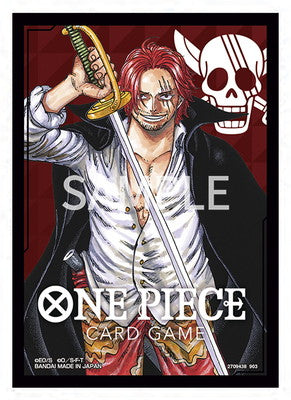 ONEPIECE カードゲーム リミテッドカードスリーブ シャンクス