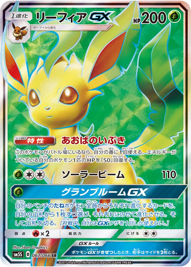 リーフィアGX 067/066 SR